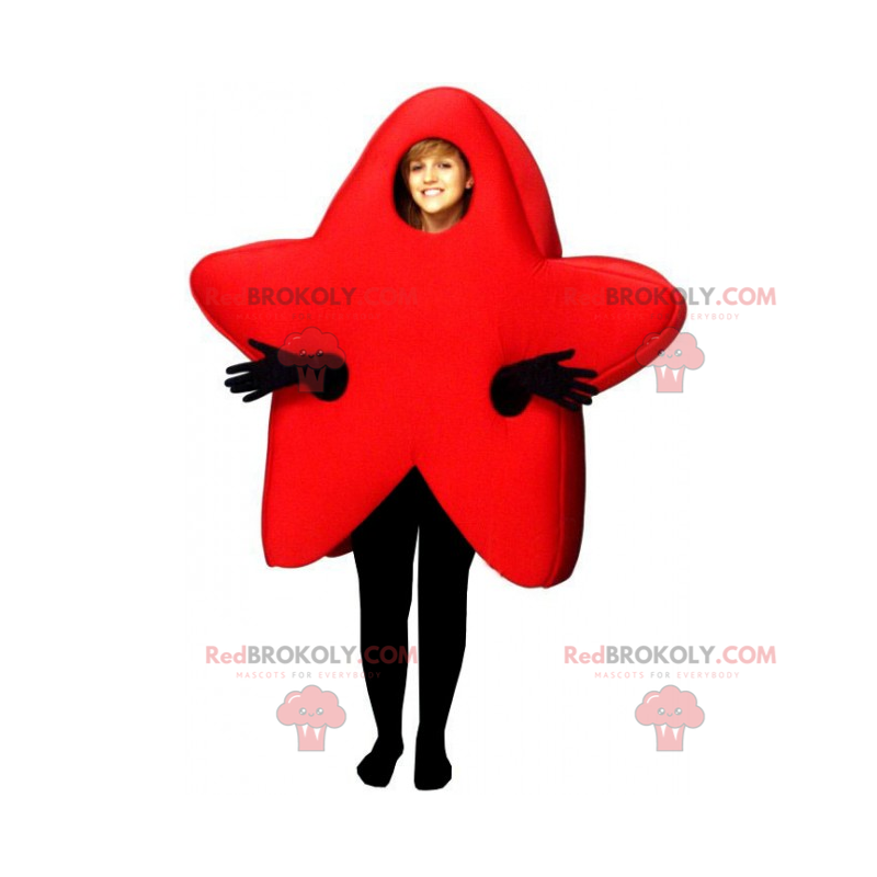 Maskotka czerwona gwiazda - Redbrokoly.com Maskotka czerwona gwiazda - Redbrokoly.com
