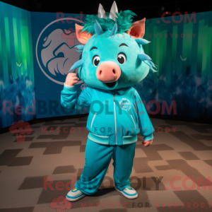 Costume mascotte de Truie...