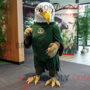 Mascotte de pygargue à tête...