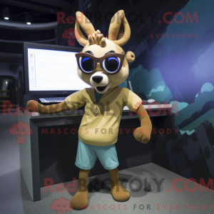 Disfraz de mascota Tan Deer...