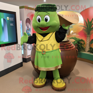 Oliven Pot Of Gold maskot...