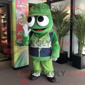 Forest Green Sushi mascot...