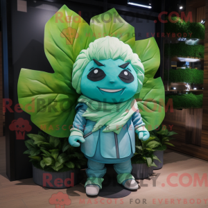 Cyan Cabbage Leaf...