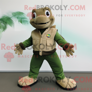 Maskottchenkostüm Olive...