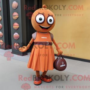 Costume mascotte de boule...
