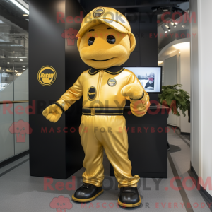 Costume mascotte Gold...