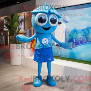 Maskottchenkostüm Blaue...