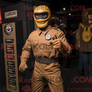 Costume mascotte de Gi Joe...