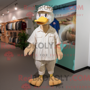 Costume mascotte de cygne...