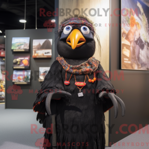 Blackbird maskot kostume...