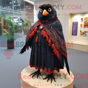 Amsel-Maskottchenkostüm mit...