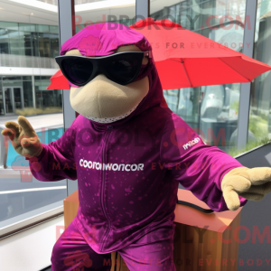 Magenta Komodo Dragon...