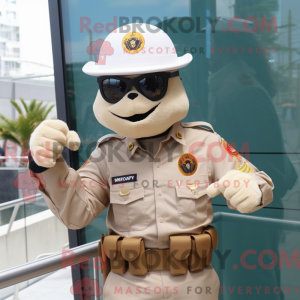 Máscara Beige Marine Recon...
