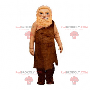 Mascote do homem pré-histórico - Redbrokoly.com