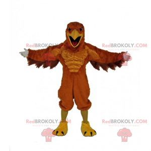 Mascot imposante roofvogel - Redbrokoly.com