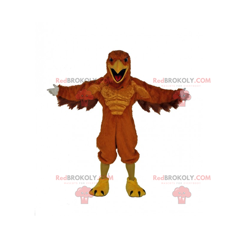 Maskot impozantní raptor - Redbrokoly.com Maskot impozantní raptor - Redbrokoly.com