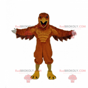 Mascot imposante roofvogel - Redbrokoly.com