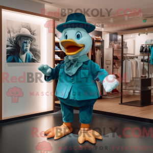 Disfraz de mascota del pato...