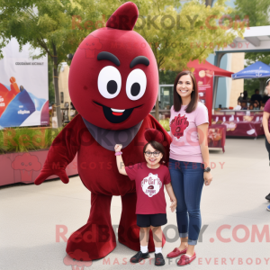 Disfraz de mascota Maroon...