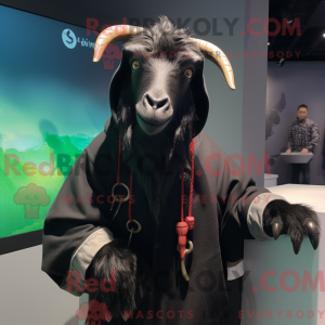 Maskottchenkostüm Schwarze...