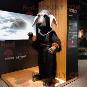 Black Boer Goat mascot...