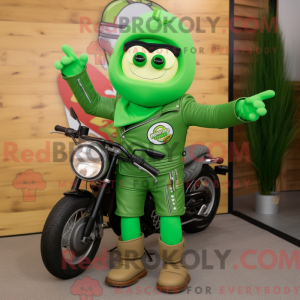 Postava maskota Green Pesto...