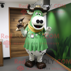 Groene Holstein Koe...