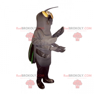 Mascotte d'insecte mille-pattes - Redbrokoly.com