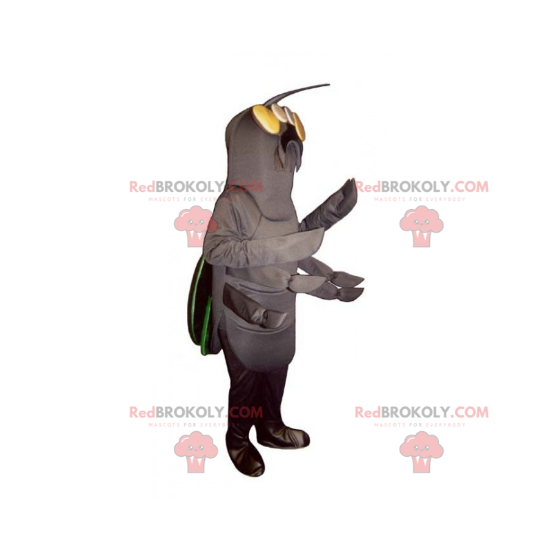 Mascotte d'insecte mille-pattes - Redbrokoly.com