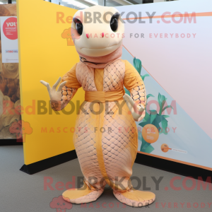 Peach Python maskot kostume...