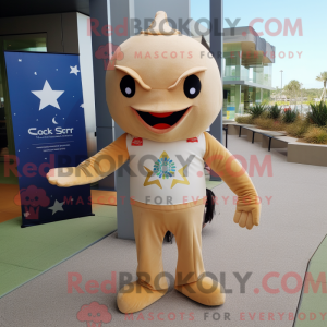 Mascotte d étoile de mer...