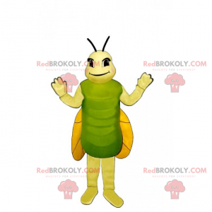 Flying insect mascot - Redbrokoly.com