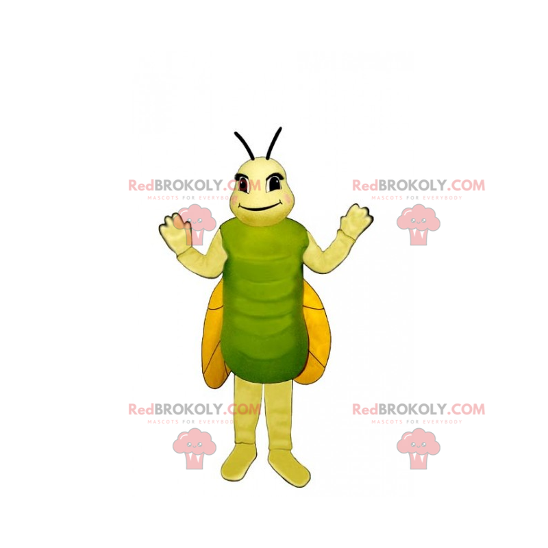 Mascote de inseto voador - Redbrokoly.com