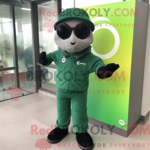 Forest Green Men maskot...