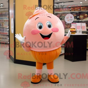 Peach Cupcake mascotte...