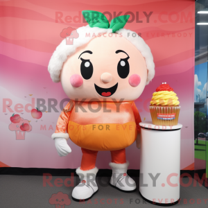 Peach Cupcake mascotte...