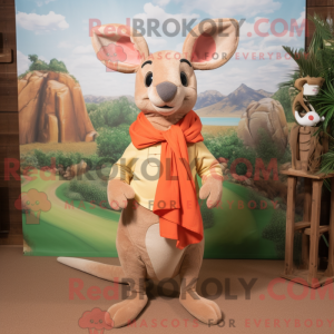 Peach Kangaroo máscara de...