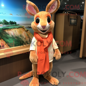 Peach Kangaroo máscara de...