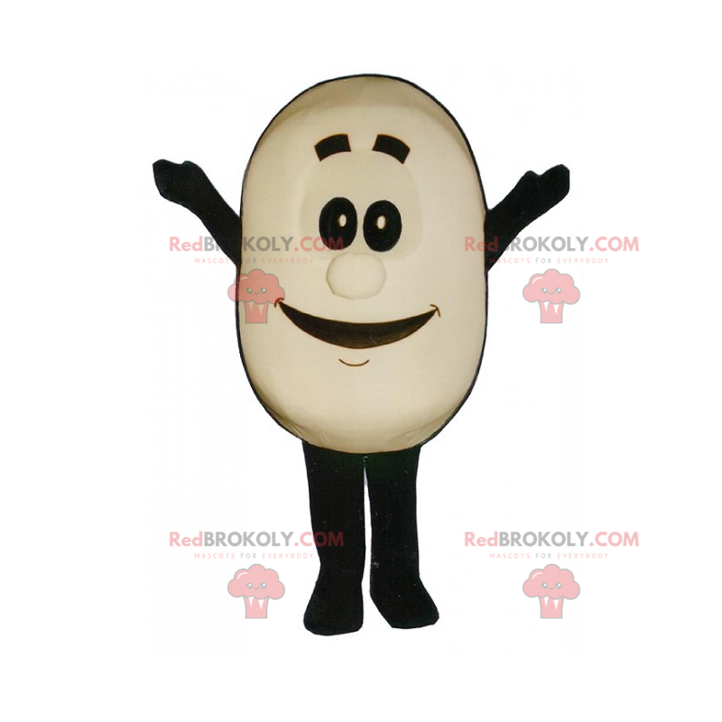 Mascote do ovo com sorriso - Redbrokoly.com