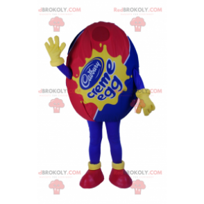 Chocolate egg mascot - Redbrokoly.com
