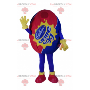 Mascotte dell'uovo di cioccolato - Redbrokoly.com