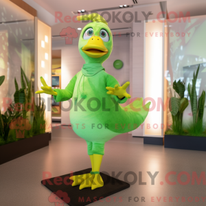 Limegrønn...