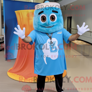 Disfraz de mascota Sky Blue...