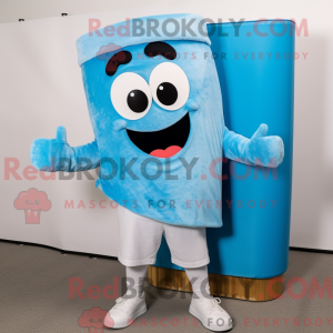 Postava maskota Sky Blue...