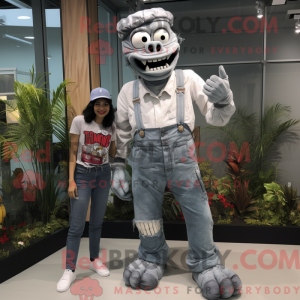 Disfraz de mascota Grey...