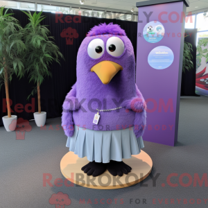 Lavender Kiwi mascot...
