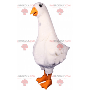 Hvit gås maskot - Redbrokoly.com