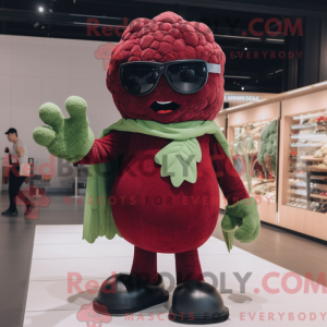Maroon Broccoli maskot...