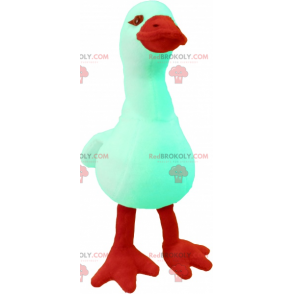 Mascotte d'oie majestueuse - Redbrokoly.com