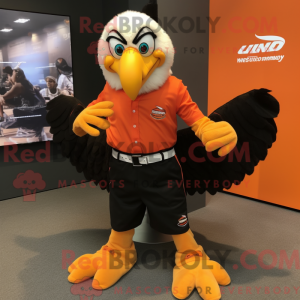 Orange Vulture maskot...